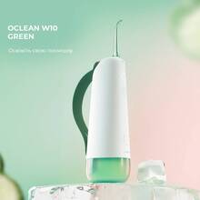 Ирригатор OCLEAN  W10 NEW-2 NOZZLES White/Green (6970810555745)