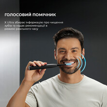Электрическая зубная щётка OCLEAN X Ultra Black (6970810556032)
