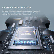 Электрическая зубная щётка OCLEAN X Ultra Black (6970810556032)