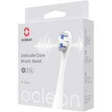 Набор насадок Oclean Delicate Care Extra Soft P3K4 2 шт White (6970810552911)