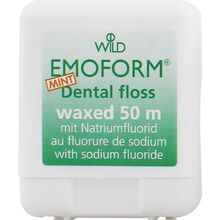 Зубна нитка DR. WILD і CO. AG Emoform з фторидом та м'ятою 50 м (11.1412)