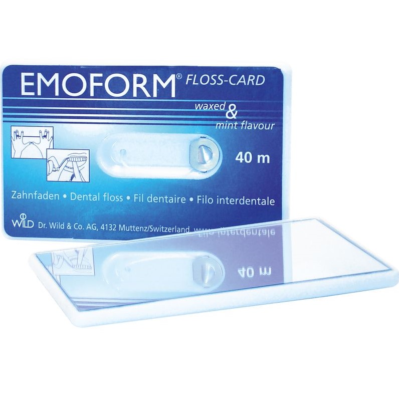 Флосc-карта - зеркало DR. WILD & CO. AG Emoform Floss Card 40 м (11.1409)