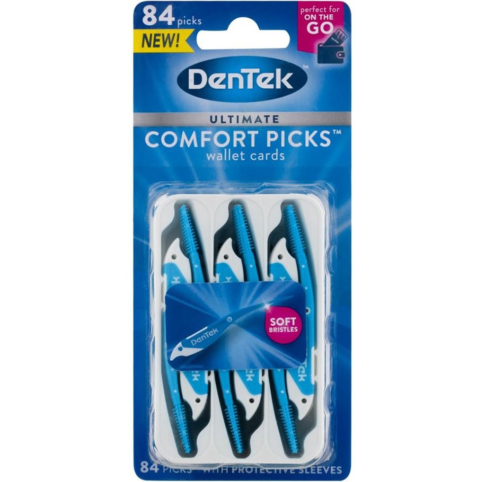 Набір зубочисток DENTEK Ultimate Comfort Picks, 84 шт (2.0061)