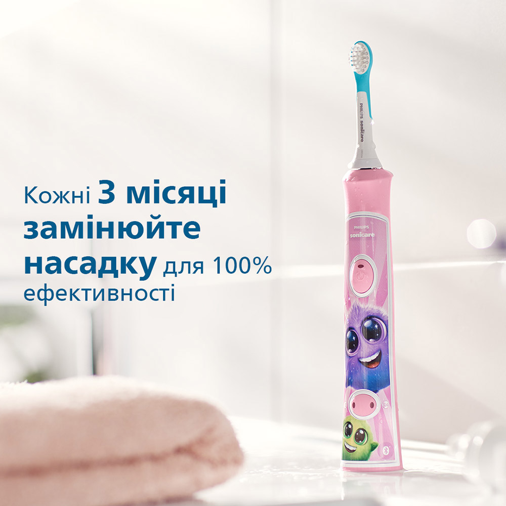 Внешний вид Набор насадок PHILIPS Sonicare For Kids HX6032/33 (3+)