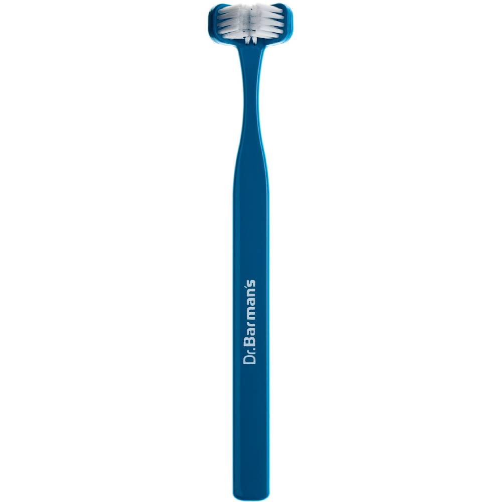 Зубна щітка DR. BARMAN'S Superbrush Regular Тристороння стандартна Blue (8.101/1)