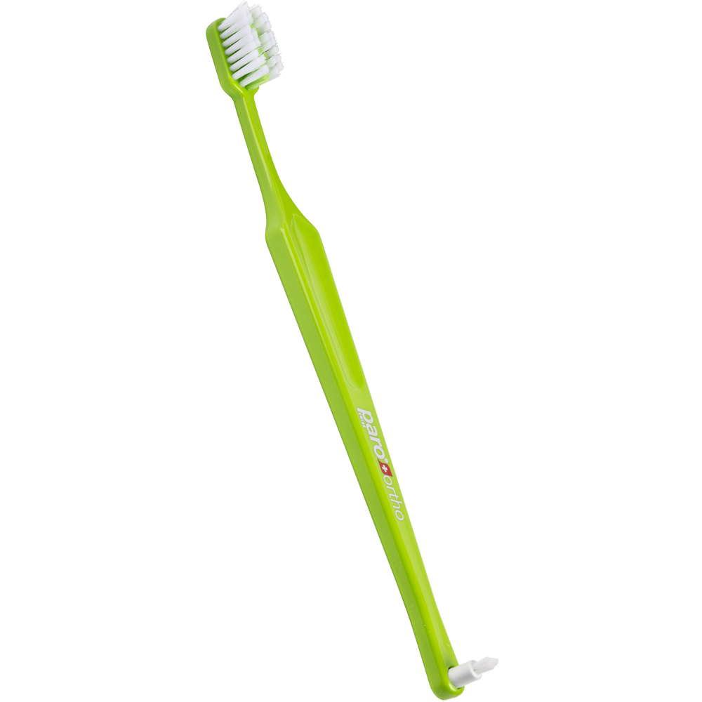 Зубная щетка PARO SWISS Ortho brush Мягкая Green (7.747/4)