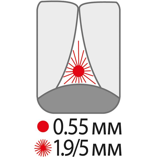Межзубные щетки PARO SWISS flexi grip тонкие конические 1.9/5.0 мм 30 шт (7.81079) Тип головки несъемная