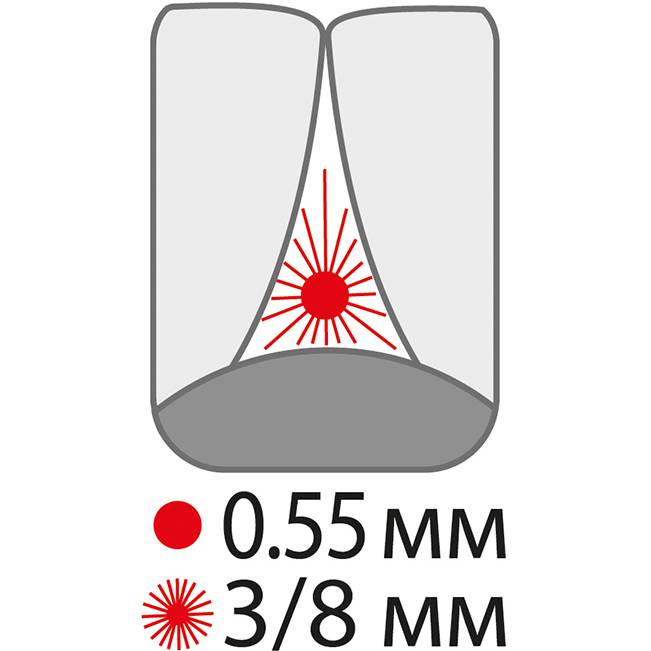 Міжзубні щітки PARO SWISS flexi grip середні конічні 3.0/8.0 мм 30 шт (7.81083) Тип голівки нез'ємна