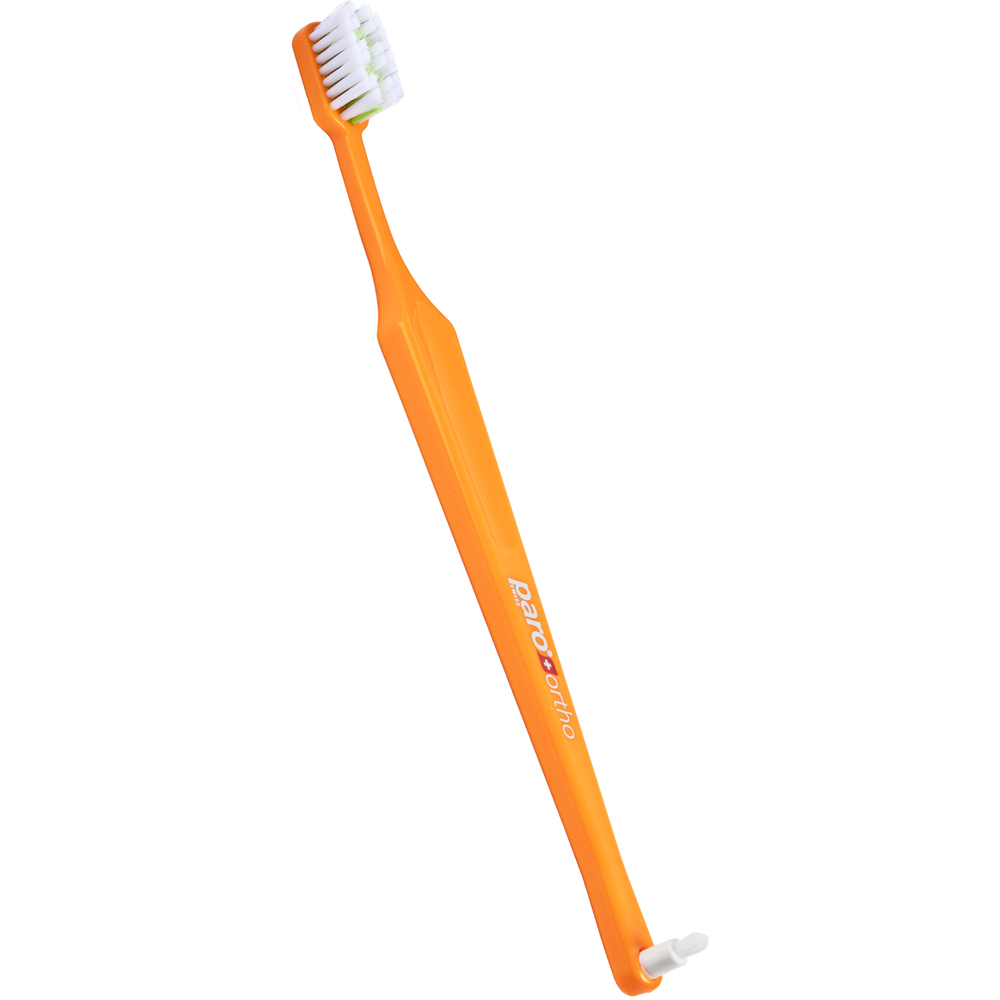 Зубная щетка PARO SWISS Ortho brush Мягкая Orange (7.747/6)