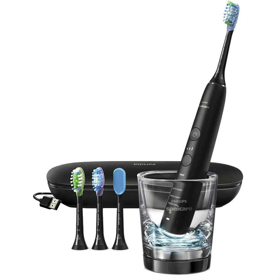

Зубная щетка PHILIPS HX9924/17 Diamond Clean Smart black, HX9924/17 Diamond Clean Smart black
