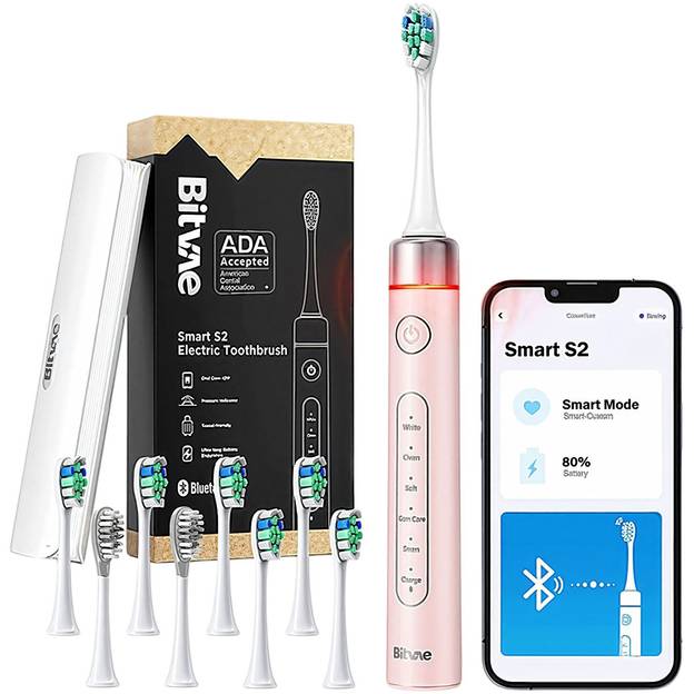 Електрична зубна щітка BITVAE Smart S2 E-Toothbrush Pink (BVS2-p)