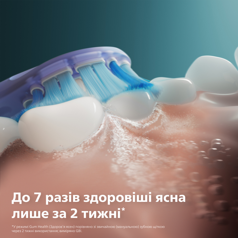Набір насадок PHILIPS Sonicare HX9052/87 G3 Premium Gum Care 2 шт Тип голівки з'ємна