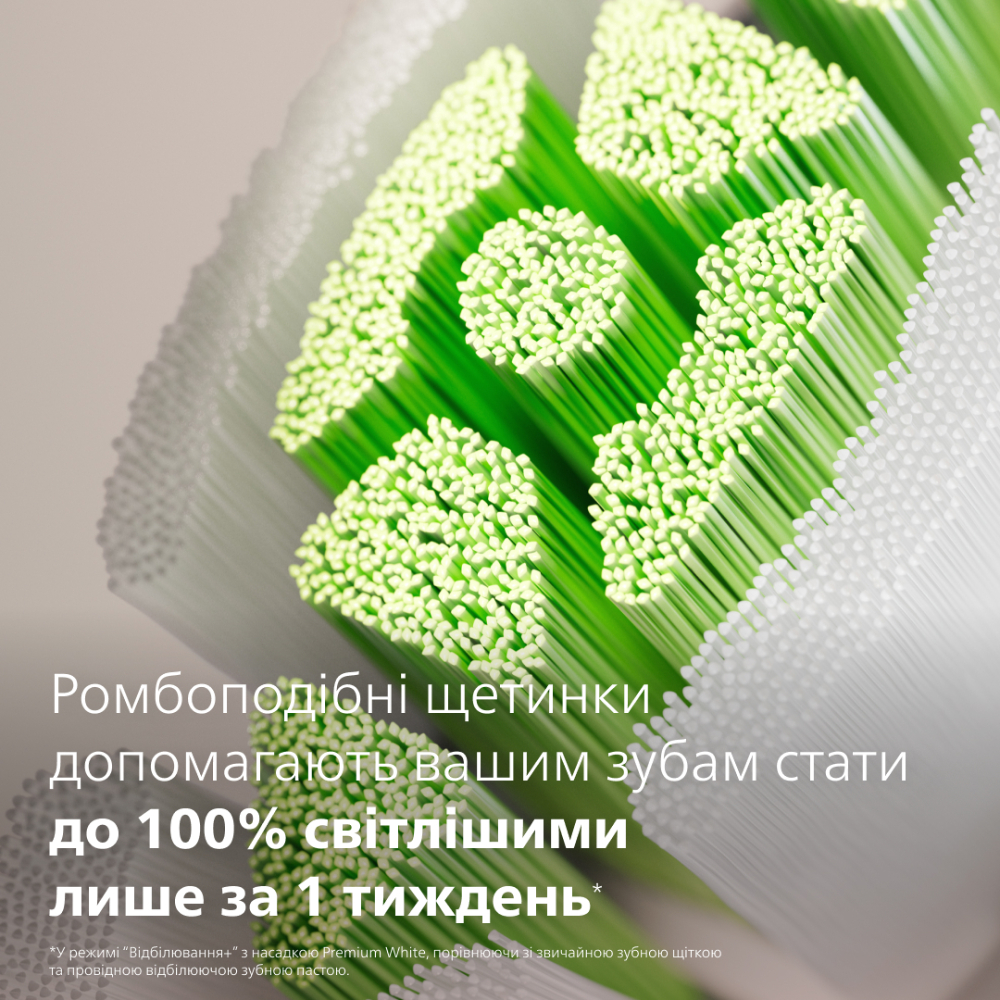 Набір насадок PHILIPS Sonicare HX6068/87 W2 Optimal White 8 шт Тип голівки з'ємна