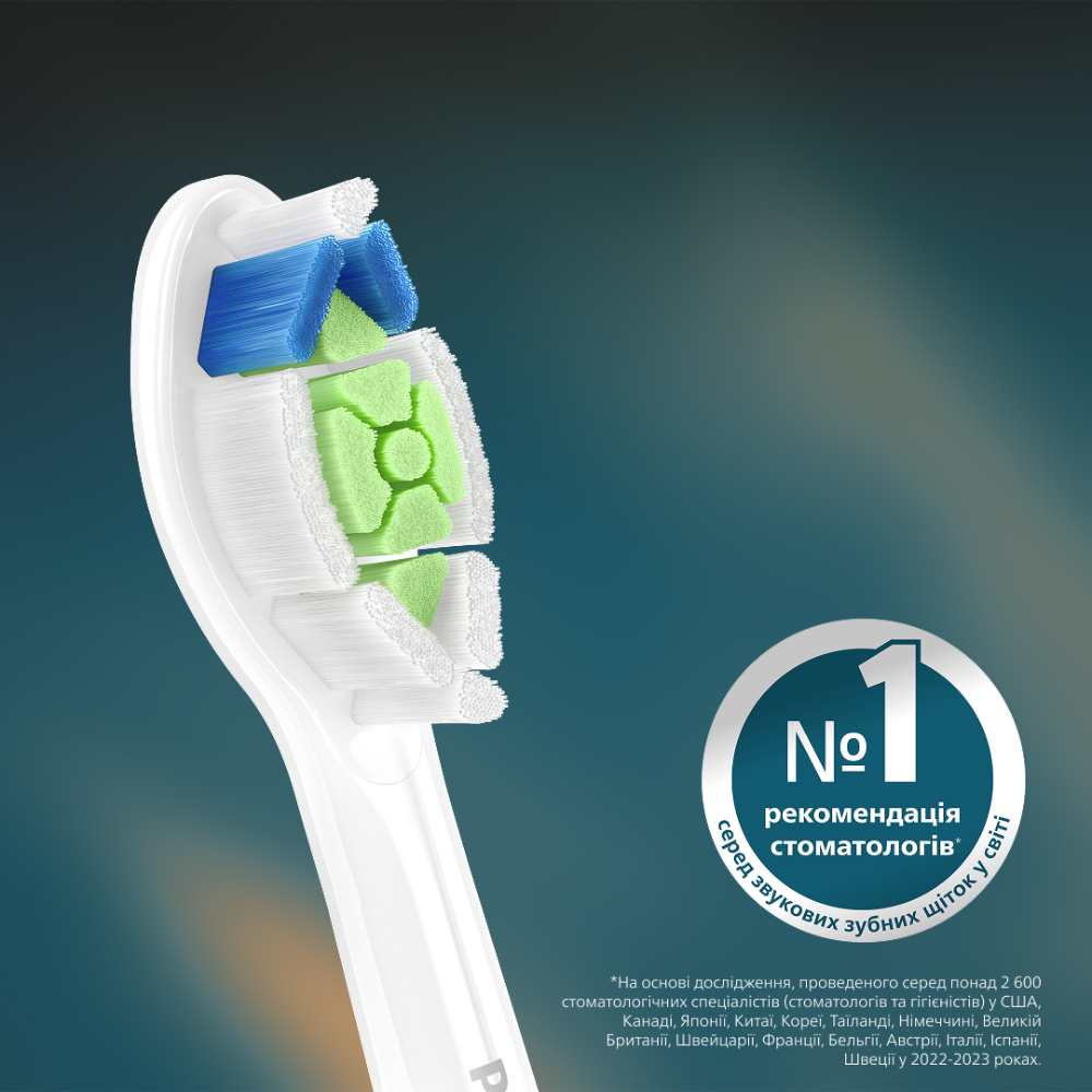 Фото Набір насадок PHILIPS Sonicare HX6068/87 W2 Optimal White 8 шт