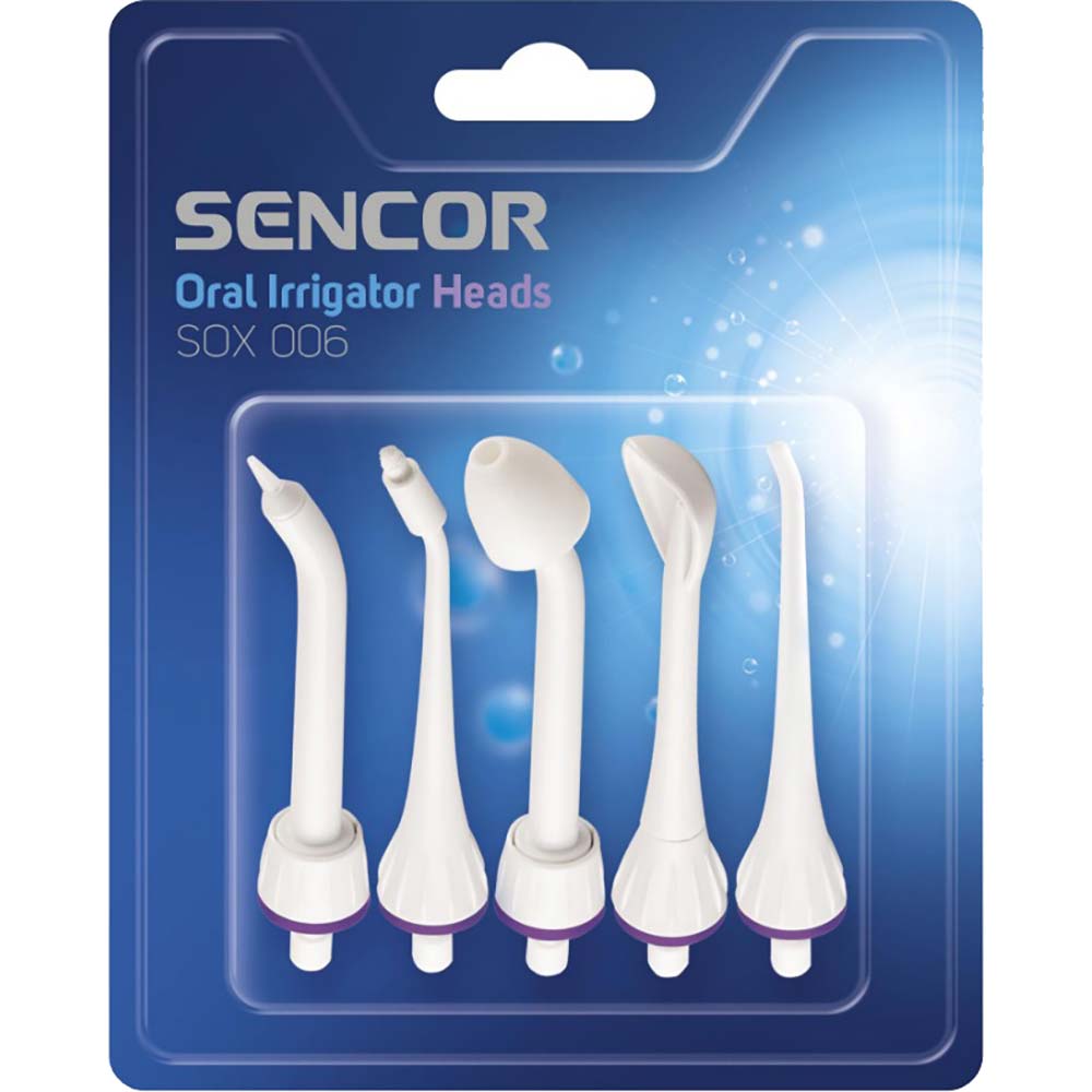 Набор насадок SENCOR SOX 006 для ирригатора SENCOR SOI 1x (41008835)