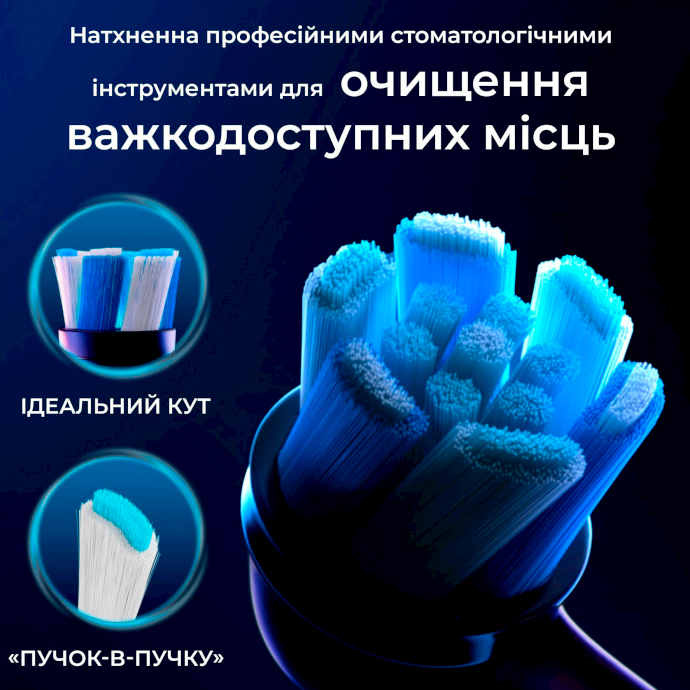 Змінні насадки ORAL-B iO RB CBF-4 4шт (80765110) Дизайн для дорослих