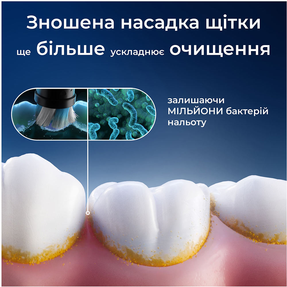 Сменные насадки ORAL-B iO Interdental Clean 2 шт (80782682) Тип головки съемная