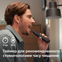 Электрическая зубная щетка PHILIPS Sonicare Black (HX7101/01)