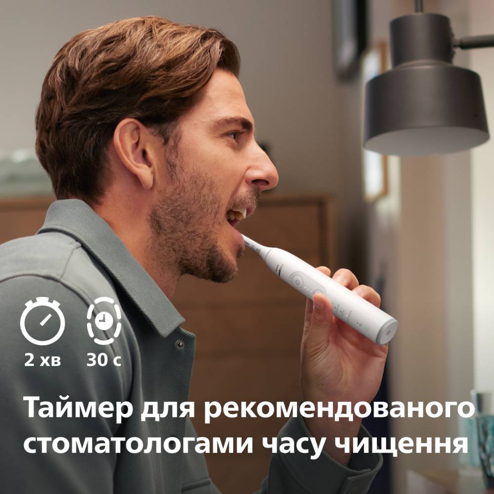 Заказать Электрическая зубная щетка PHILIPS Sonicare White (HX7108/01)