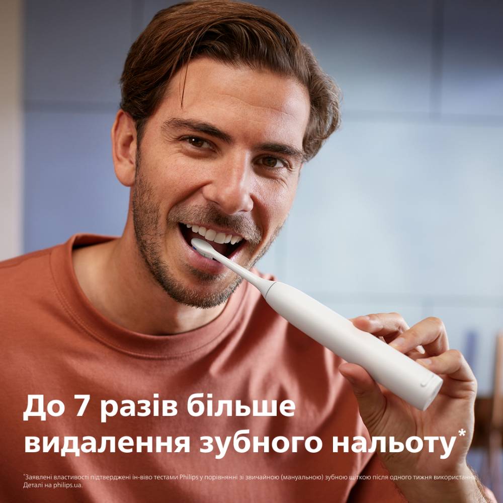 Внешний вид Электрическая зубная щетка PHILIPS Sonicare White (HX7108/01)