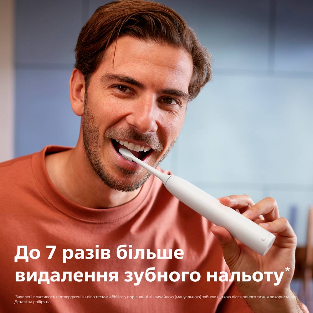 Електрична зубна щітка PHILIPS Sonicare HX7108/02 серії 5300 Тип голівки з'ємна