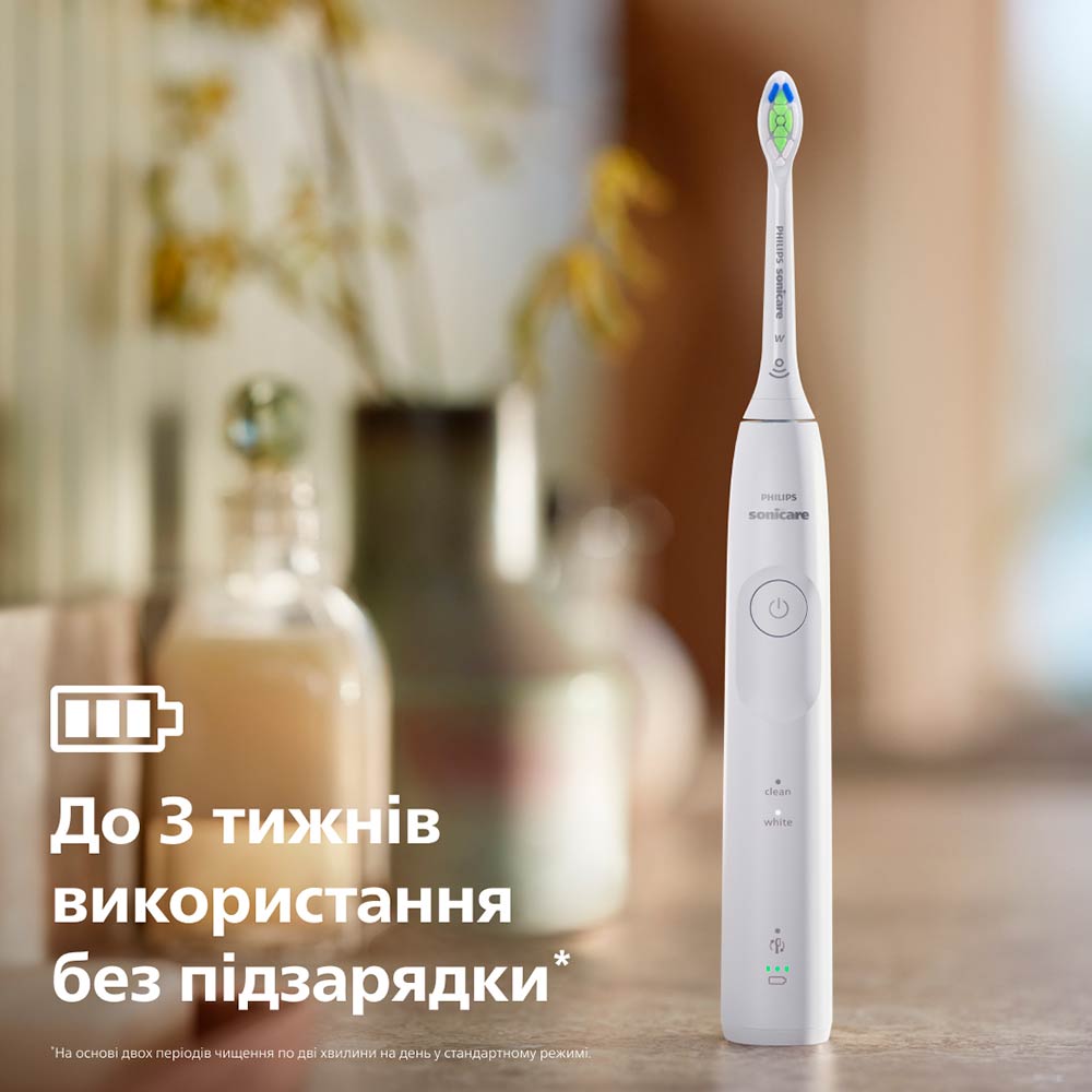 Зубная щетка PHILIPS Sonicare HX7110/01 White Возрастная группа для взрослых