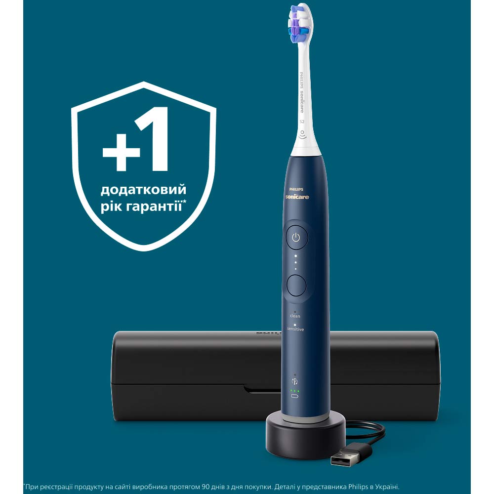 Фото 15 Электрическая зубная щетка PHILIPS Sonicare HX7403/05 серії 6100