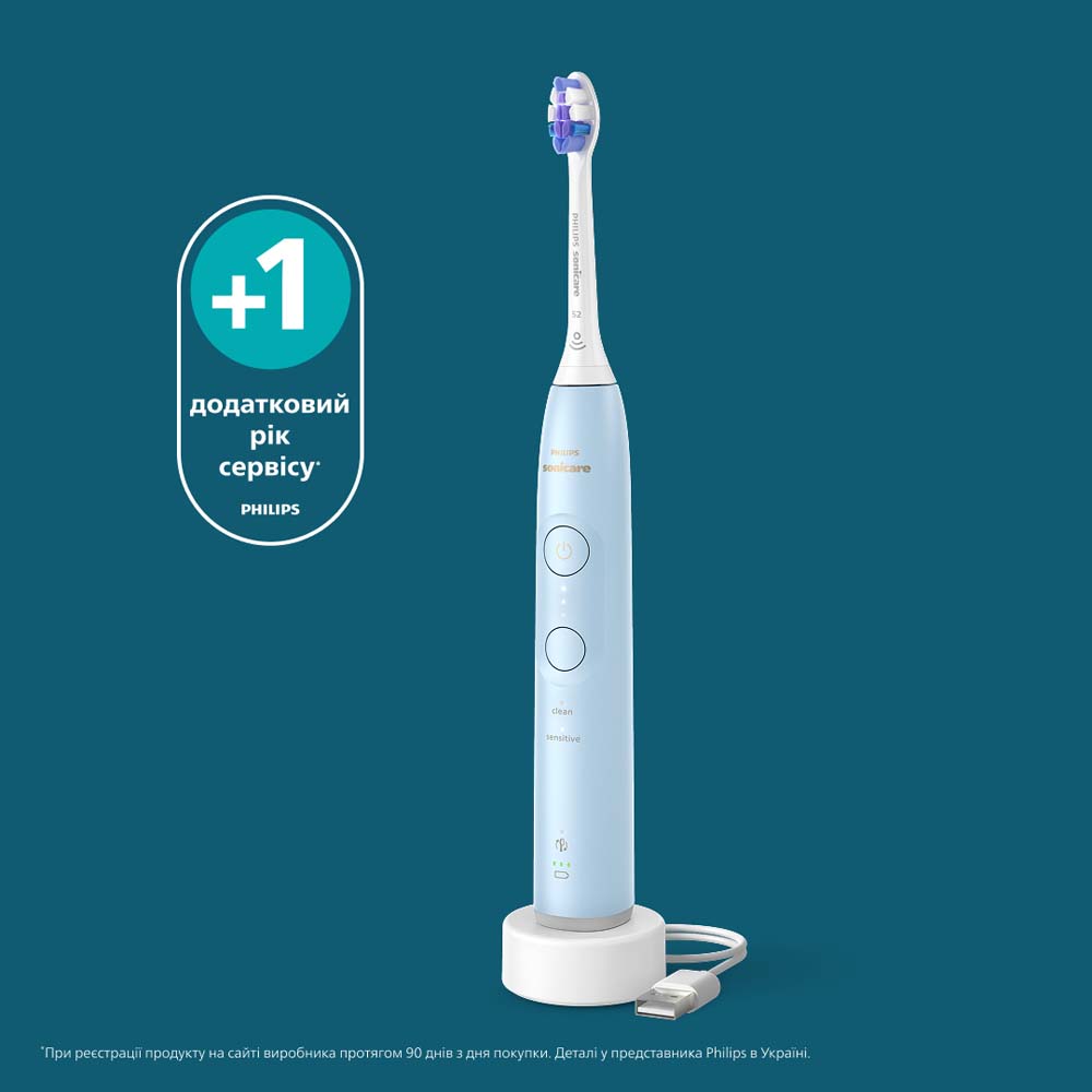 Фото 14 Электрическая зубная щетка PHILIPS Sonicare HX7406/01 серии 6100
