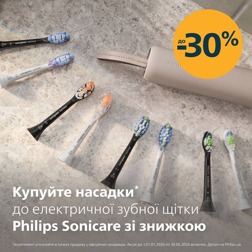 Електрична зубна щітка PHILIPS Sonicare HX7406/01 серії 6100 Тип електрична зубна щітка