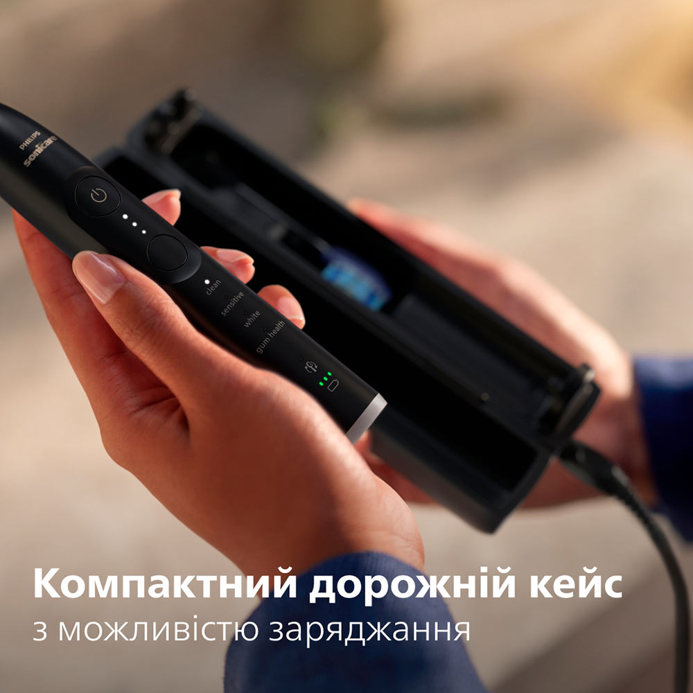 Обзор Зубная щетка PHILIPS Sonicare HX7421/01 Black