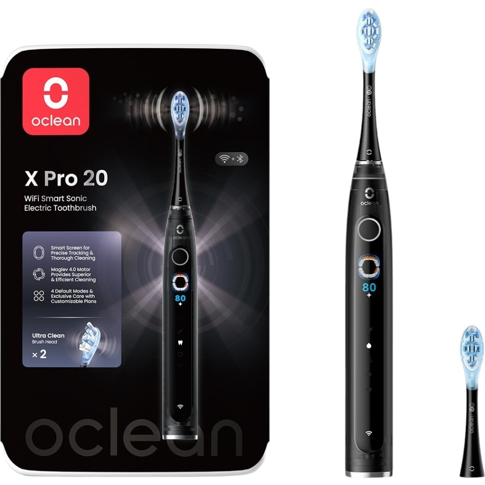Електрична зубна щітка OCLEAN X Pro 20 Electric Toothbrush Black (6970810556940) Електрична зубна щітка OCLEAN X Pro 20 Electric Toothbrush Black (6970810556940)