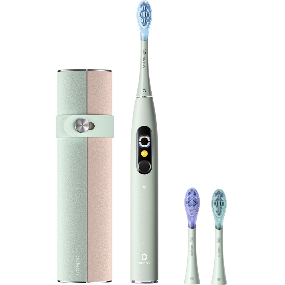Електрична зубна щітка OCLEAN X Ultra 20 Set Electric Toothbrush Green (6970810557091) Електрична зубна щітка OCLEAN X Ultra 20 Set Electric Toothbrush Green (6970810557091)