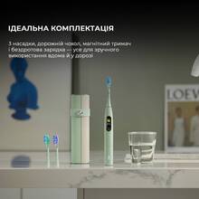 Электрическая зубная щетка OCLEAN X Ultra 20 Set Electric Toothbrush Green (6970810557091)