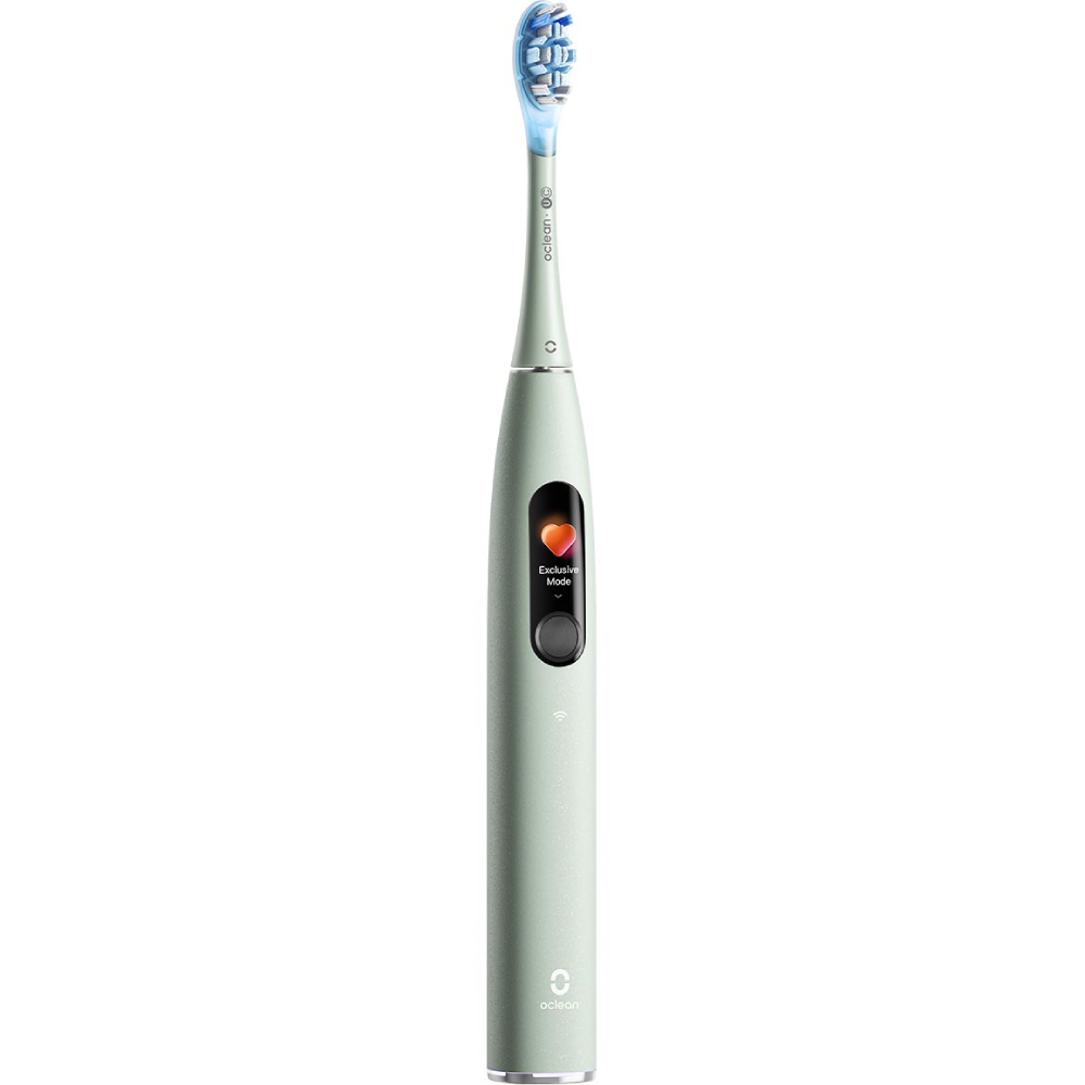 Електрична зубна щітка OCLEAN X Ultra 20 Set Electric Toothbrush Green (6970810557091) Тип голівки з'ємна