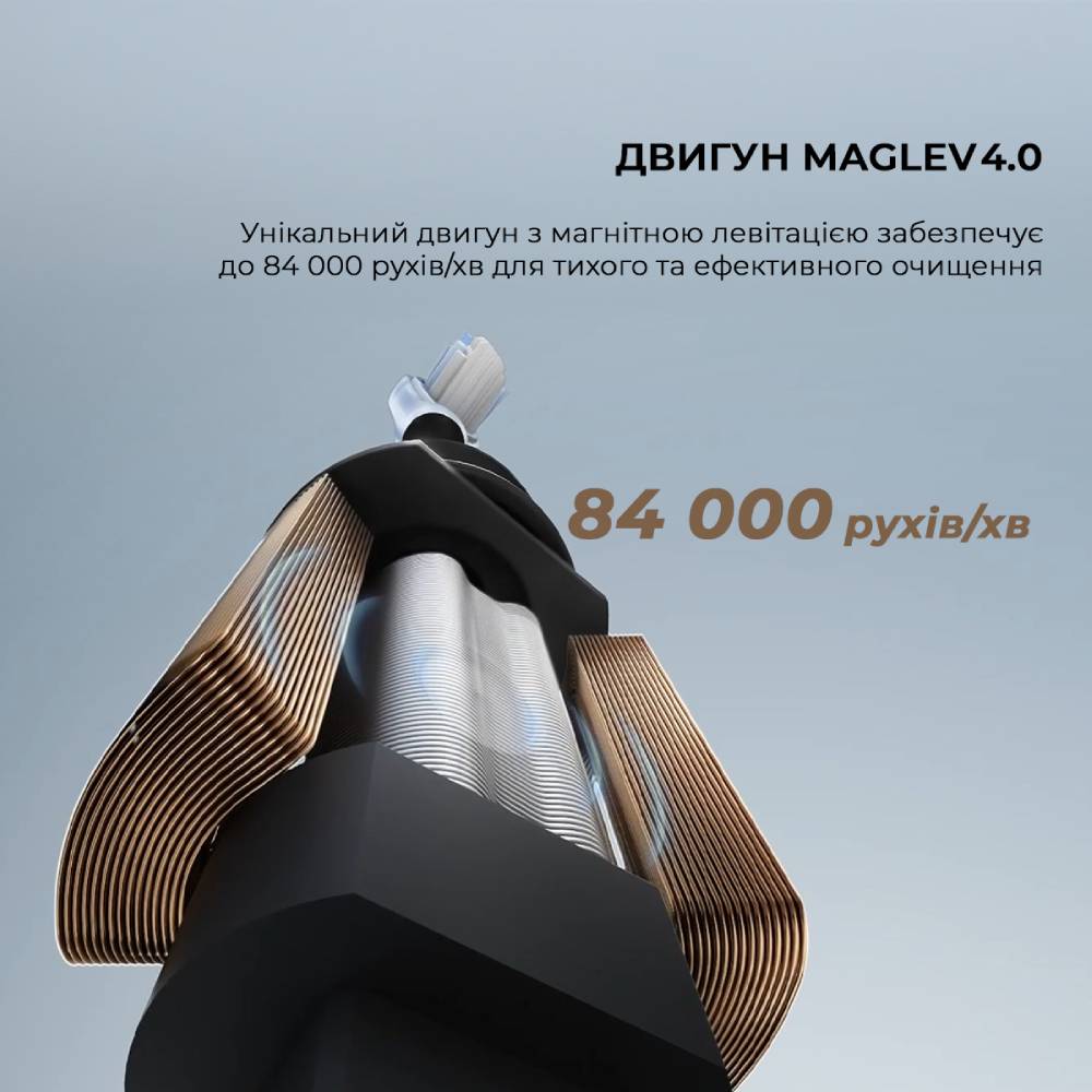 Электрическая зубная щетка OCLEAN X Ultra 20 Set Electric Toothbrush Black (6970810557107) Тип головки съемная