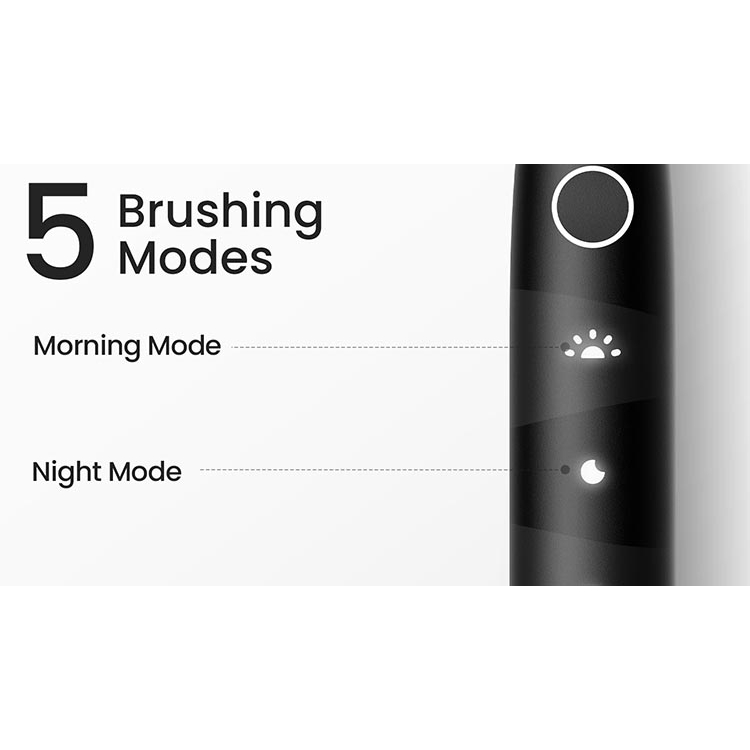 Фото Электрическая зубная щетка OCLEAN Flow S Electric Toothbrush Black (6970810557343)