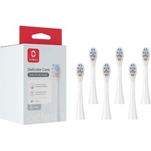 Набір насадок OCLEAN Delicate Care P3K1 6 шт White (6970810557404)