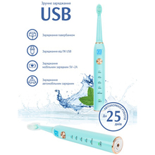 Зубная электрощетка AHEALTH SMART SONIC SMILE 1 green (AHsss1g)