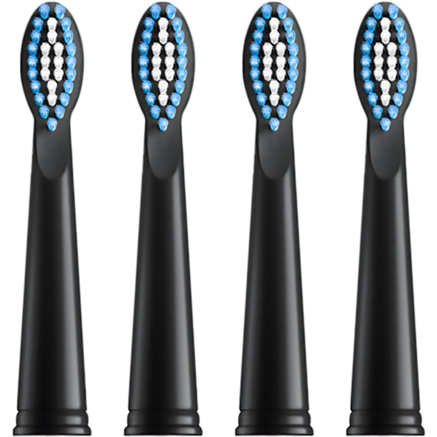 Набір змінних насадок AHEALTH SMART SONIC SMILE 1 4 шт Black (N-4-AHsss1b)