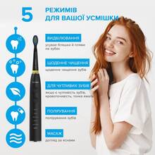 Електрична зубна щітка PECHAM Black Travel PC-085 (4822201550025)