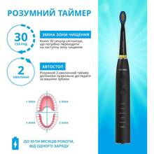 Електрична зубна щітка PECHAM Black Travel PC-085 (4822201550025)