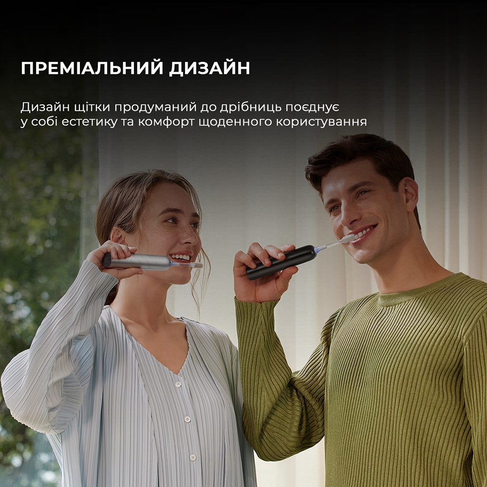 Зображення Електрична зубна щітка MOVA Fresh Pro Black (ATB15A-BK)