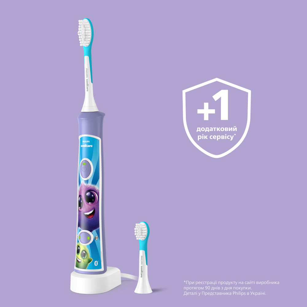 В інтернет магазині Дитяча електрична зубна щітка PHILIPS Sonicare HX6322/12