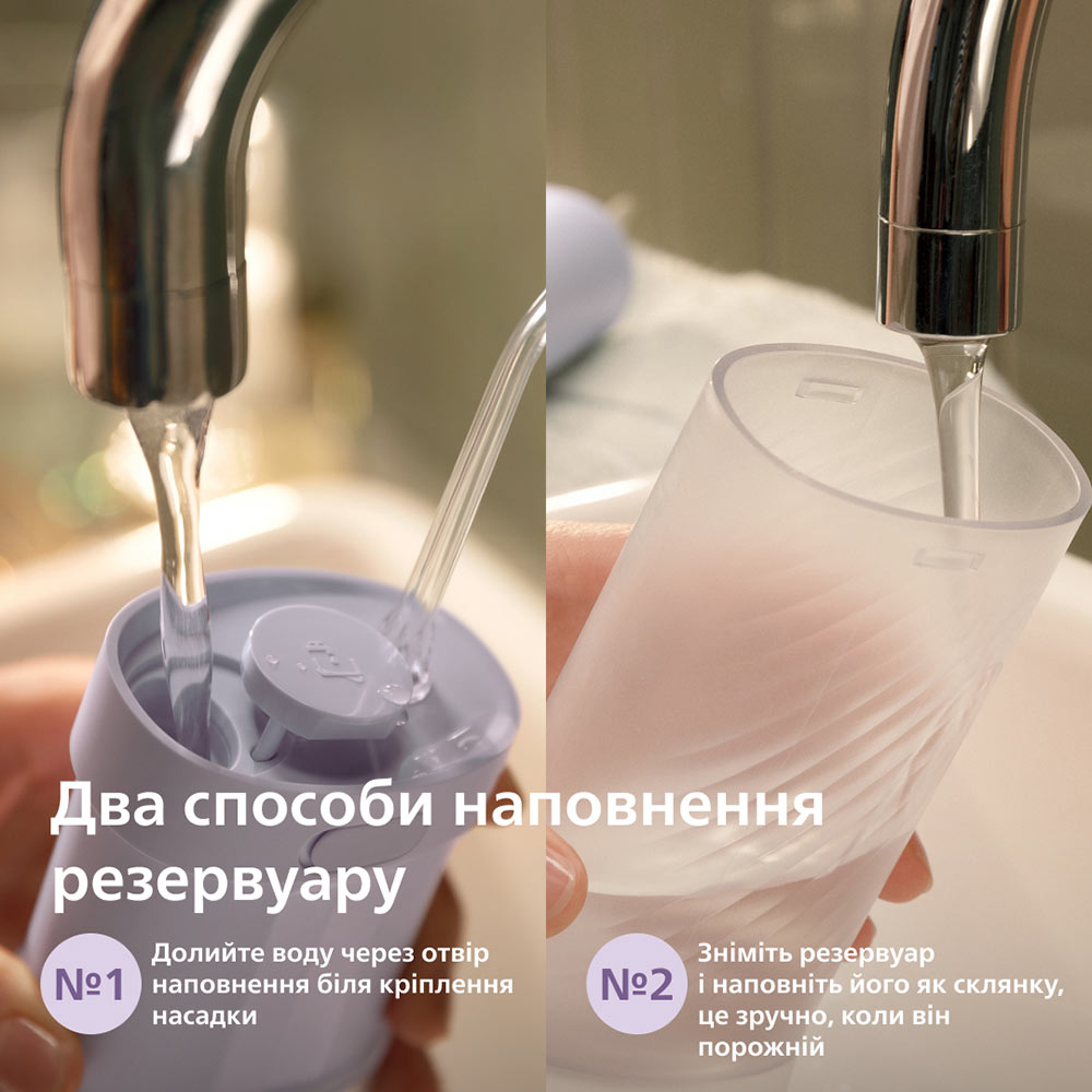 Іригатор PHILIPS Sonicare HX3333/23 Compact Flosser 1000 — фото 11