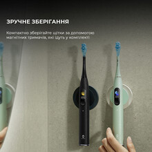 Електрична зубна щітка OCLEAN X Ultra 20 S Duo Set Green+Black (6970810557152)