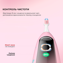 Електрична зубна щітка OCLEAN X Kids Set Pink (6970810557220)