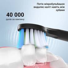 Набір FAIRYWILL Електрична зубна щітка E11 Black + Іригатор FW5020E White (FW5020EW-FWE11B)