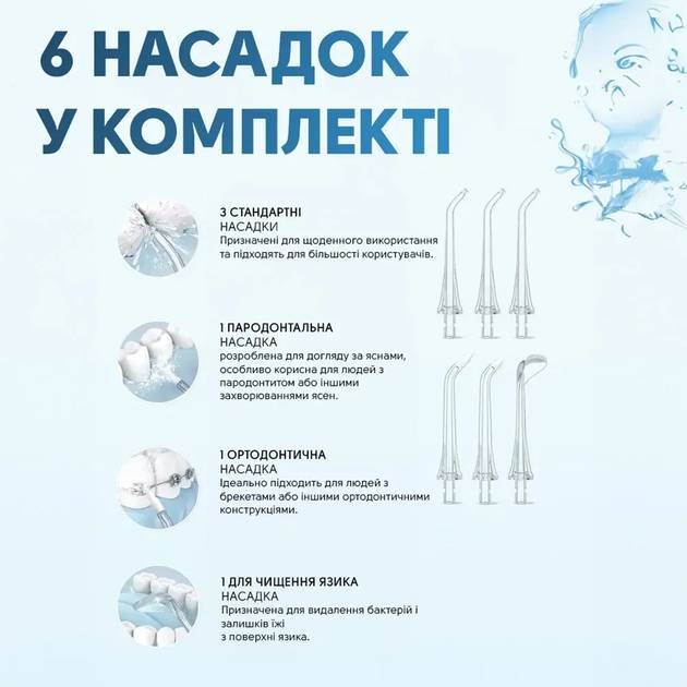 В Україні Набір BITVAE Електрична зубна щітка D2 Black + Іригатор F30 Black (BVF30-b-BV-D2-b)