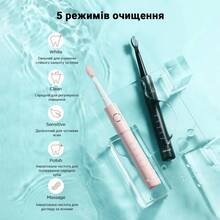 Набір FAIRYWILL Іригатор F30 White + Електрична зубна щітка E11 Pink (F30W-E11P)