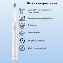 Набір FAIRYWILL Іригатор F30 Black + Електрична зубна щітка P11 White (F30B-P11W)
